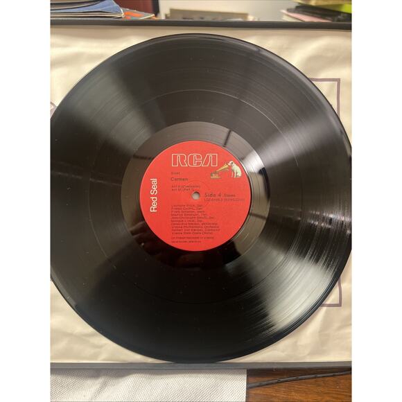 BIZET CARMEN 3-LP BOX SET EX+ VINYL + BOOK RCA RED SEAL 1964 ULTRASONIC CLEAN!! - Picture 15 of 16
